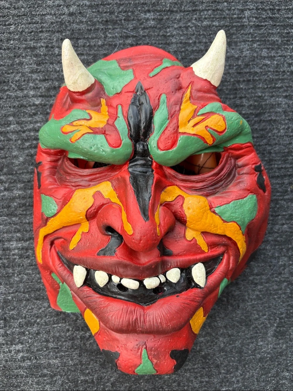 Vintage Adult Demon Mask